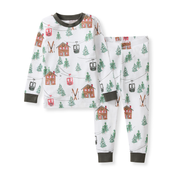 Ski The Alps Matching Family Two-Piece Pajamas